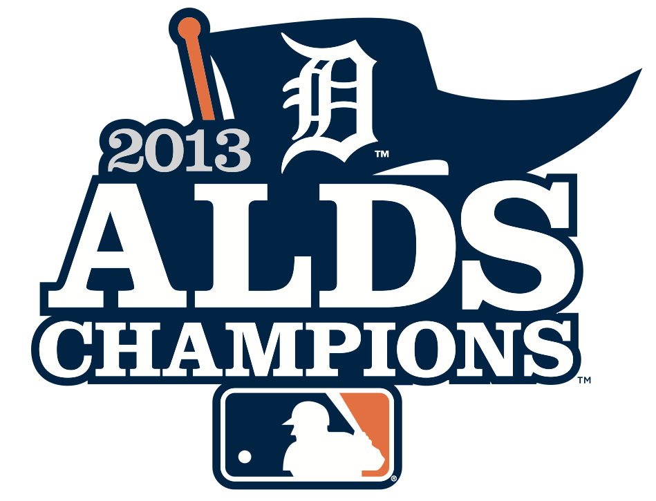 Detroit Tigers 2013 Champion Logo vinyl decal